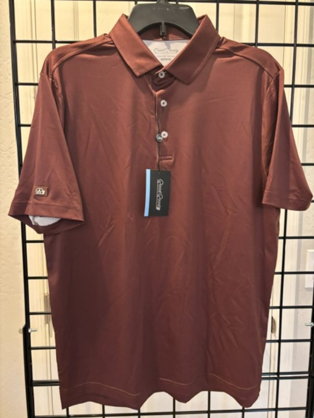 Good Good Golf Walnut Wedge Polo